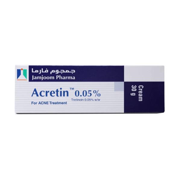 ACRETIN 0.05% CREAM 30G