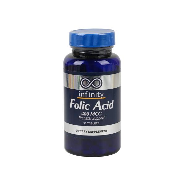 INFINITY FOLIC ACID 400 MCG 90 TABLETS
