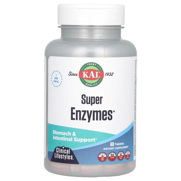 KAL SUPER ENZYME 60 TABLETS