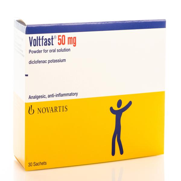 VOLTFAST 50 MG 30 SACHET
