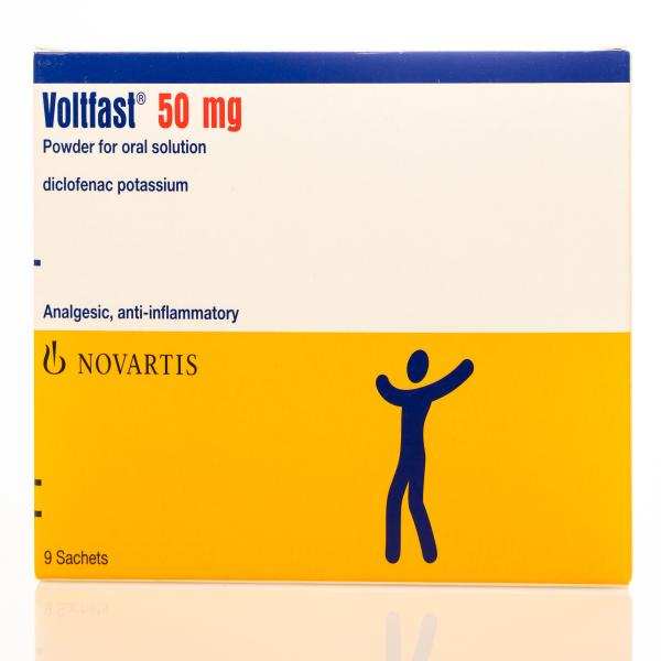 VOLTFAST 50 MG 9 SACHET