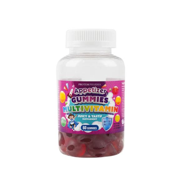 PROTEM PHARMA APPETIZER MULTIVITAMIN 60 GUMMIES