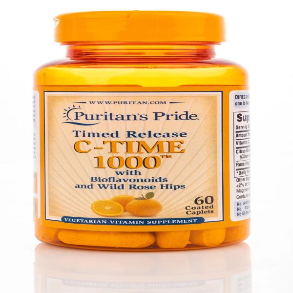 PURITANS PRIDE C-TIME 1000 60'S