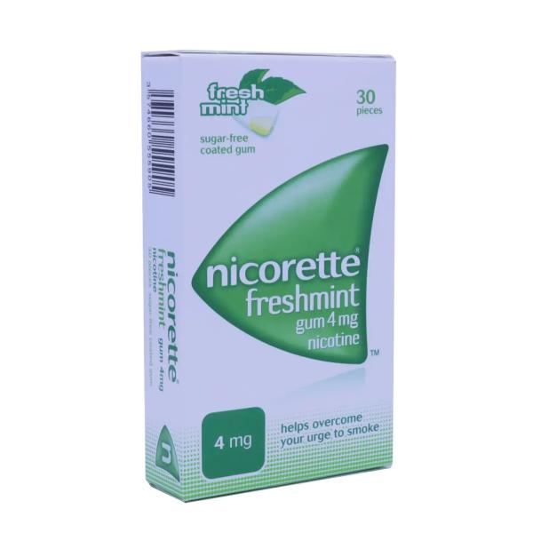 NICORETTE GUM 4 MG 30'S