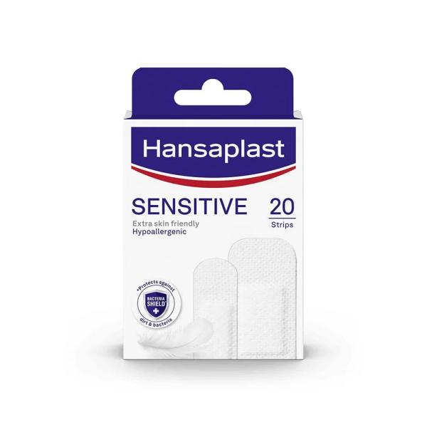 hansplast sensitive 20 strips