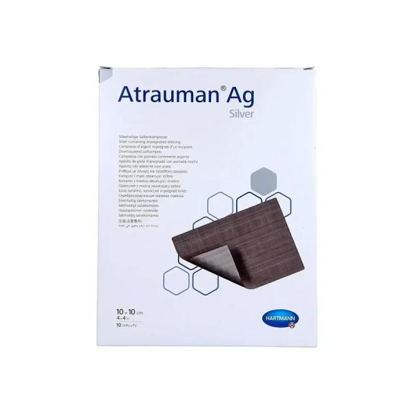 HARTMAN ATRAUMAN AG SILVER DRESSING 10 CM * 10 CM 10 10 PCS