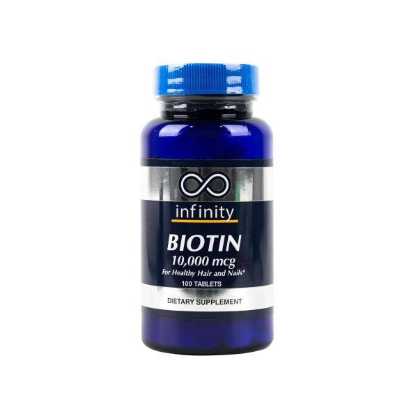 INFINITY BIOTIN 10000 MCG 100 TABLETS