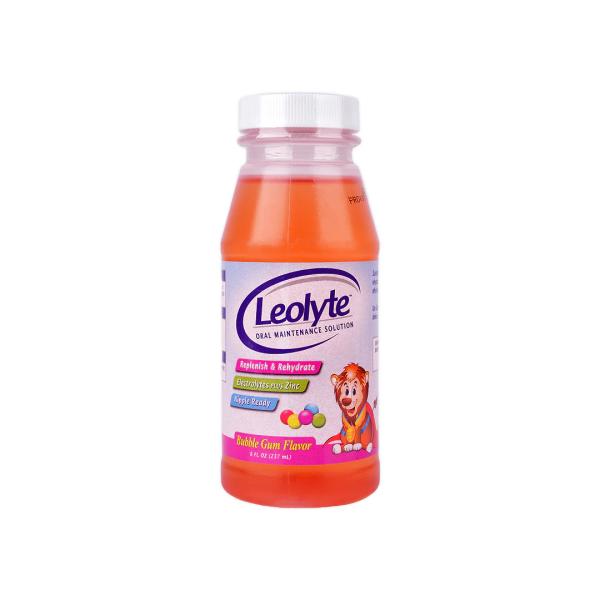 LEOLYTE SOLUTION BUBBLE GUM FLAVOR 237 ML