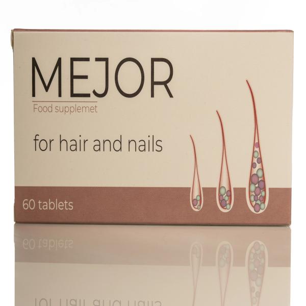 MEJOR FOR HAIR AND NAIL 60 TABLETS