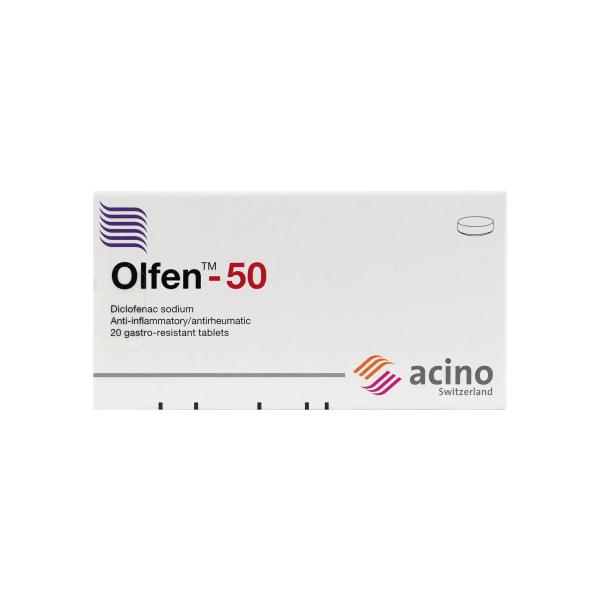 OLFEN 50 MG 20 TAB