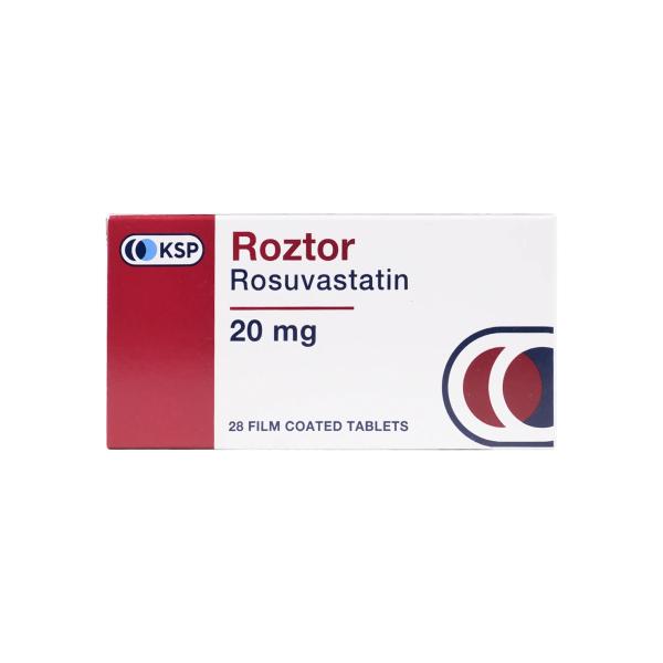 ROZTOR 20 MG 28 TABLETS