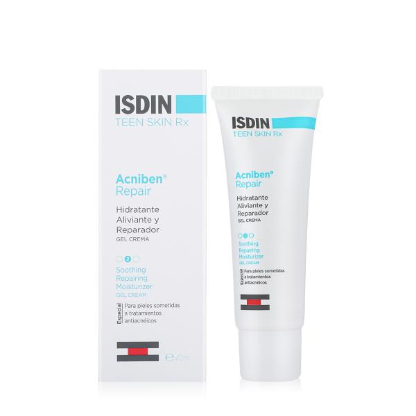 ISDIN ACNIBEN REPAIR SOOTHING REPAIRING MOISTURIZER GEL CREAM 40 ML