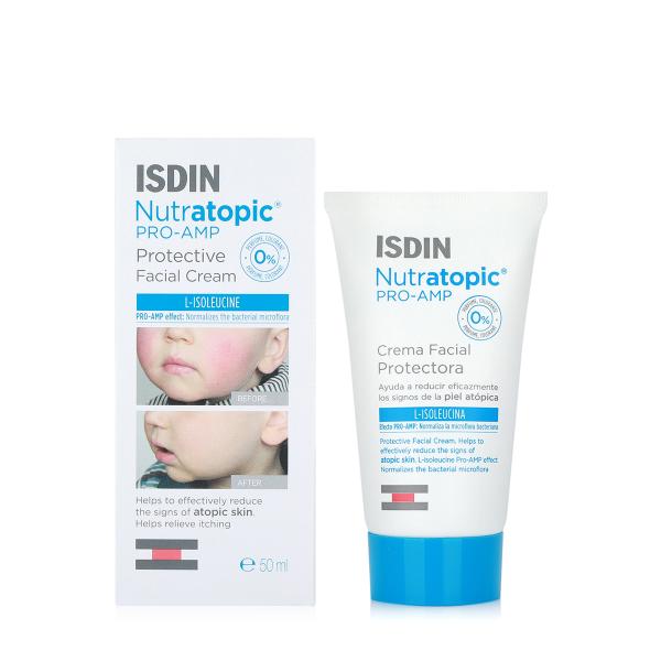 ISDIN NUTRATOPIC PRO-AMP PROTECTIVE FACIAL CREAM 50 ML