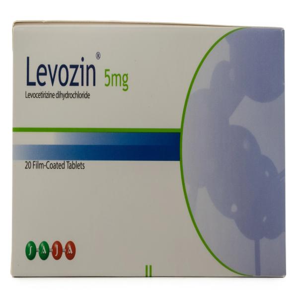LEVOZIN 5 MG 20 TABLETS