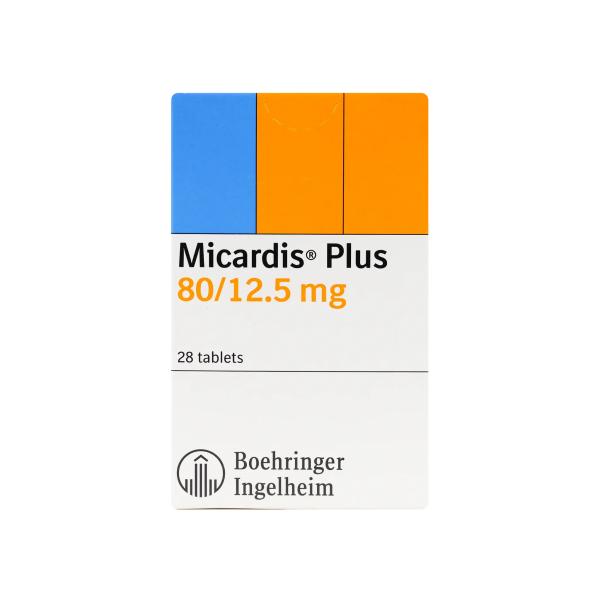 MICARDIS PLUS 80/12.5 MG 28 TABS