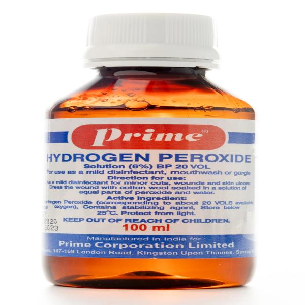 PRIME HYDROGEN PEROXIDE 100ML