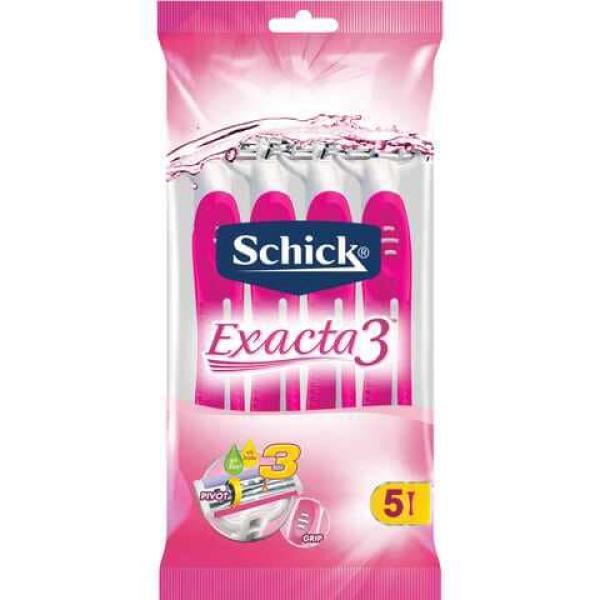 SCHICK INTUITION EXACTA 3 MTRX 3 FEMALE 4+1 PCS
