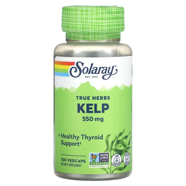 SOLARAY KELP550MG 100 CAP