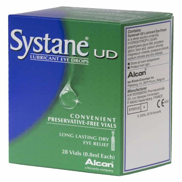 SYSTANE UD LUBRICANT EYE DROPS 28X0.8ML