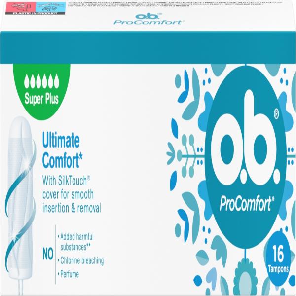 TAMPON O.B. PROCOMFORT SUPER PLUS 16PCS