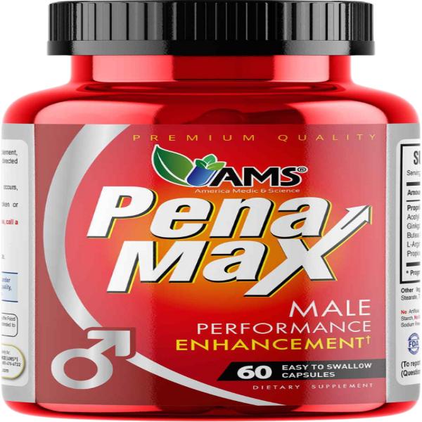 AMS PENA MAX 60 CAPSULES