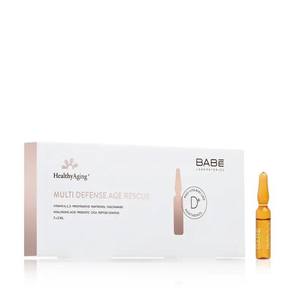 BABE HEALTHY AGING MULTI DEFENSE AGE RESCUE 2 ML 7 AMPOULES