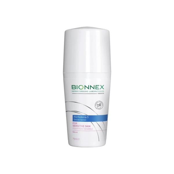 BIONNEX PERFEDERM DEOMINERAL ROLL ON FOR SENSITIVE SKIN 75 ML