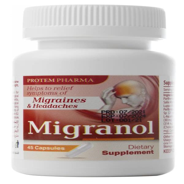 MIGRANOL 45' CAPS