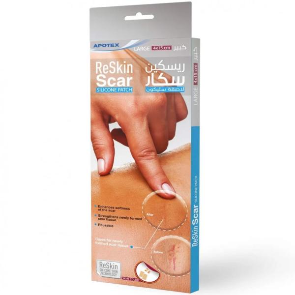 RESKIN SCAR SILICONE PATCH 4X15 CM