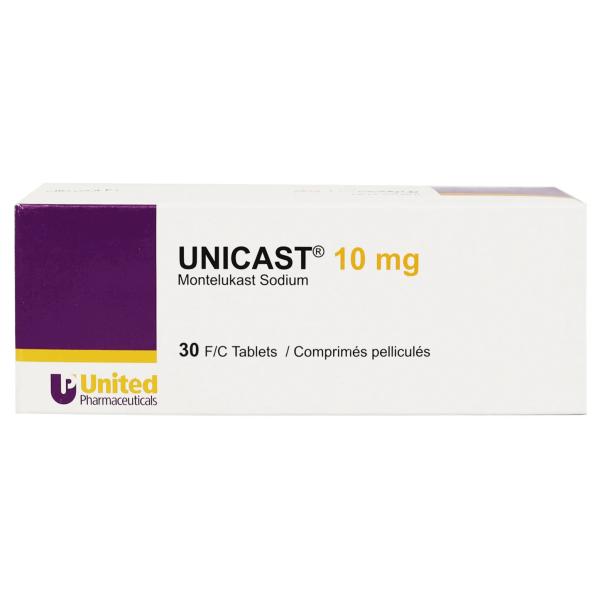 UNICAST 10 MG 30 TAB