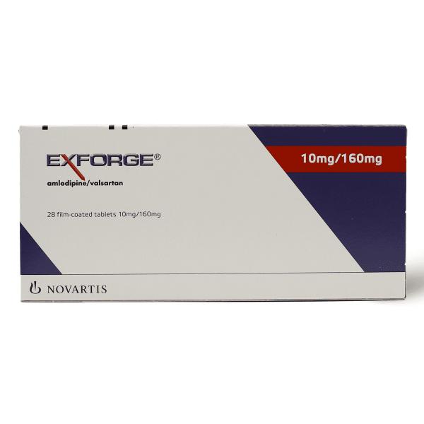 EXFORGE 10 MG / 160 MG 28 TABS