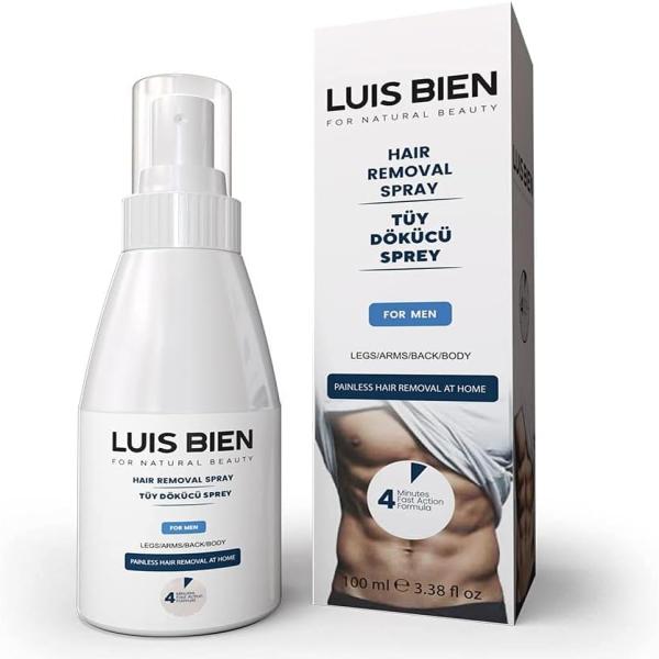 LUIS BIEN HAIR REMOVAL SPRAY FOR MEN 100ML