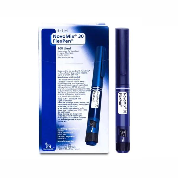 NOVOMIX-30 FLEXPEN 100IU/ML 3ML X 5 PEN
