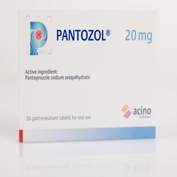 PANTOZOL 20 MG 30 TABLETS