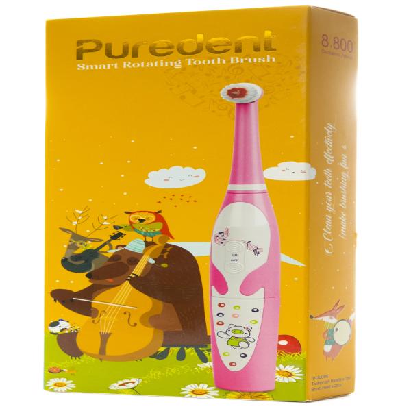PUREDENT SMART KIDS MUSIC PINK GIRL TOOTH BRUSH