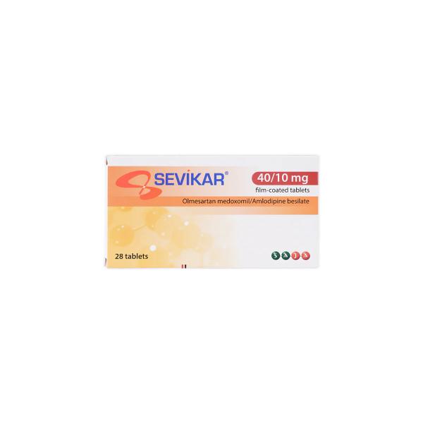 SEVIKAR 40/10MG FC TABLETS 28'S