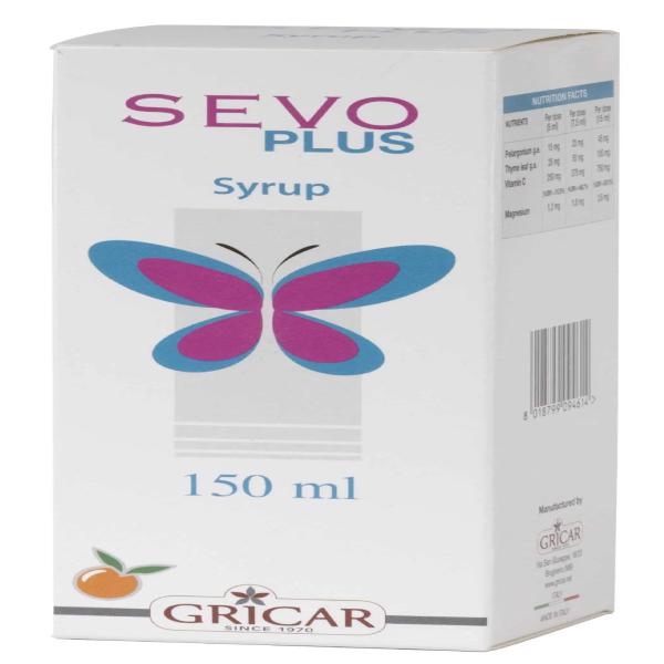 SEVO PLUS COUGH SYRUP 150 ML