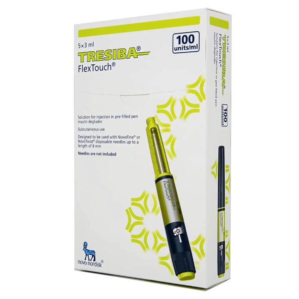 TRESIBA FLEXTOUCH 100IU/ML 5*3ML
