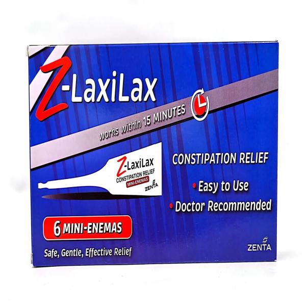 Z-LXILAX MINI ENEMA BOX 6 PCS