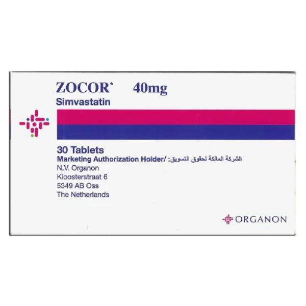ZOCOR 40 MG 30 TAB