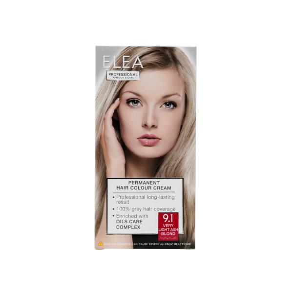 ELEA HAIR COLOUR 9.1-VERY LIGHT ASH BLOND