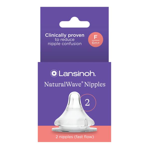LANSINOH NATURAL WAVE TEATS (F)
