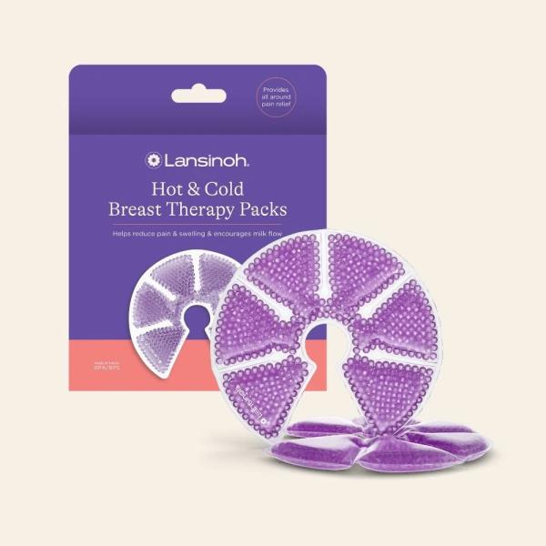 LANSINOH THERAPEARL 3 IN 1 HOT OR COLD BREAST THERAPY 2 REUSABLE PACKS