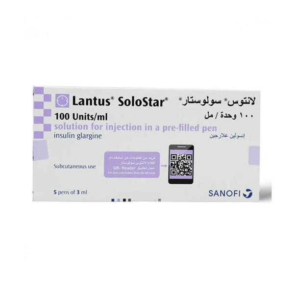 LANTUS SOLOSTAR 100 IU/ML 5 PEN