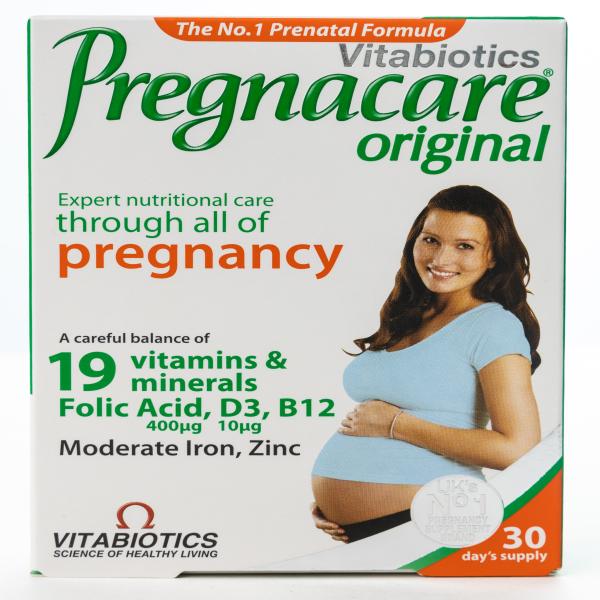 PREGNACARE ORIGINAL 30 CAPS