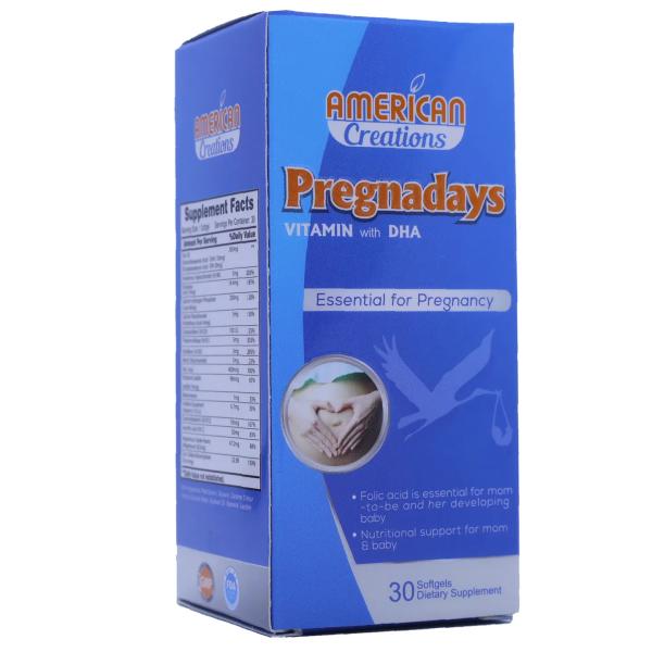PREGNADAYS VITAMIN WITH DHA 30 SOFTGELS