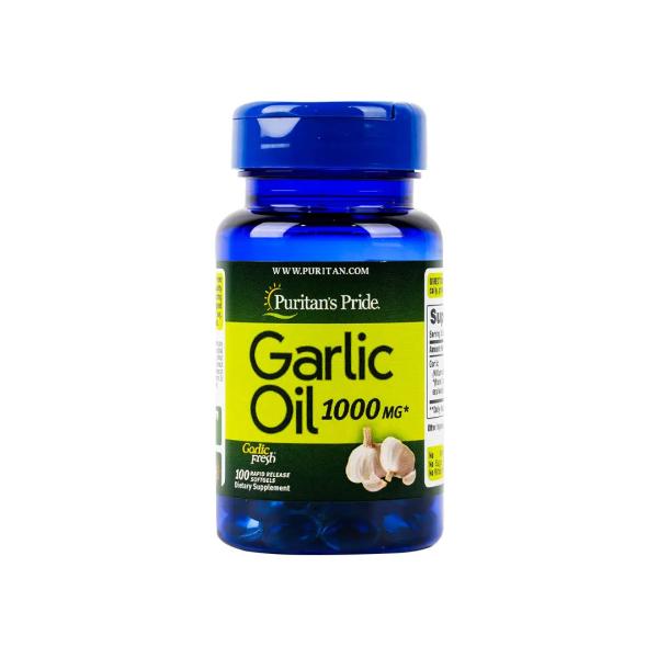 PURITANS PRIDE GARLIC OIL 1000MG 100'S
