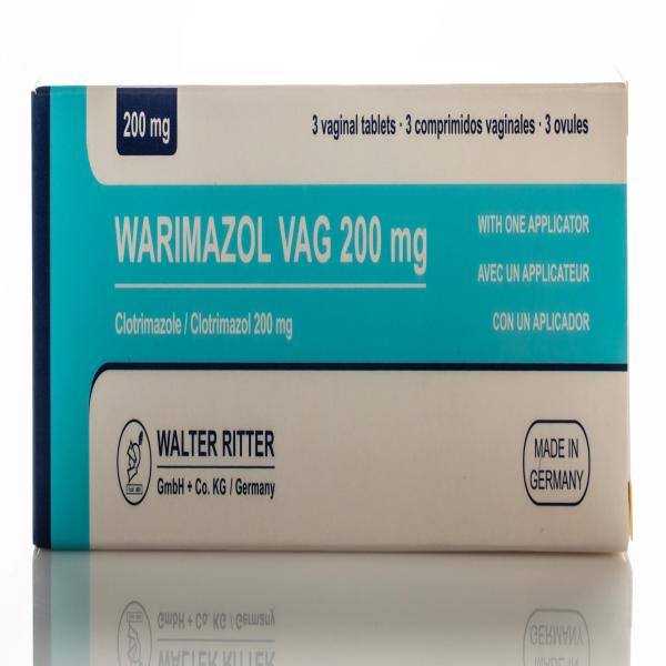 WARIMAZOL 200 MG VAGINAL TABLETS 3'S