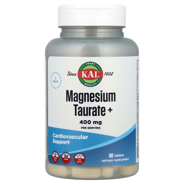 KAL MAGNESIUM TAURATE 90 TABLETS
