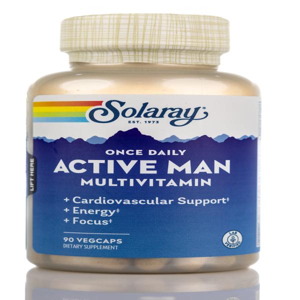 SOLARAY ONCE DAILY ACTIVE MAN 90CAP